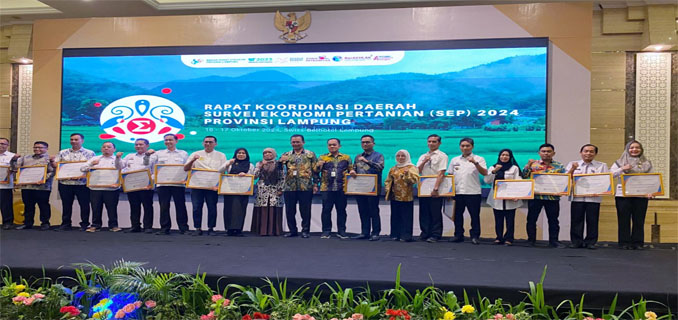 Pemkab Lamsel Tingkatkan Kualitas Penyelenggaraan Statistik Sektoral