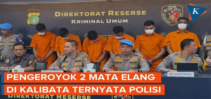 6 Polisi Jadi Tersangka dan Langgar Etik Berat Usai Keroyok 2 Mata Elang di Kalibata