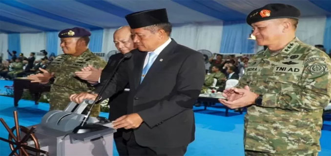 PT PAL Resmikan Frigate Merah Putih dan Pamerkan Teknologi Senjata Laser